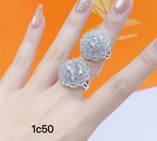 Nhẫn 610 Mẫu Trắng 35