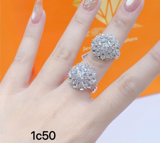 Nhẫn 610 Mẫu Trắng 36