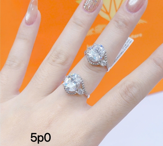 Nhẫn 610 Mẫu Trắng 37
