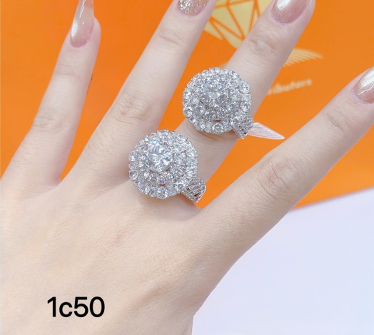Nhẫn 610 Mẫu Trắng 37
