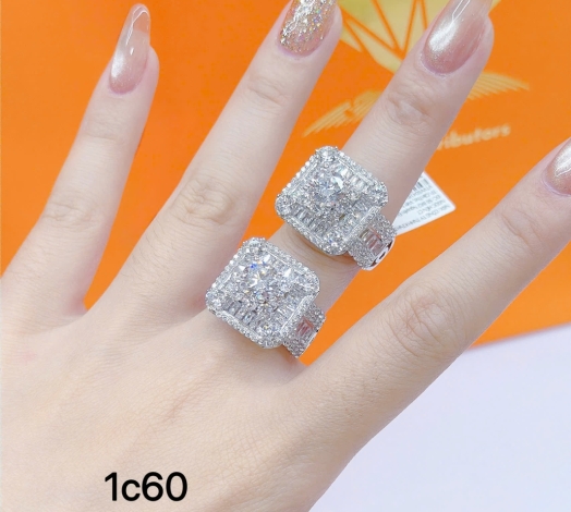 Nhẫn 610 Mẫu Trắng 41