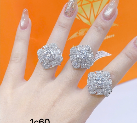 Nhẫn 610 Mẫu Trắng 50
