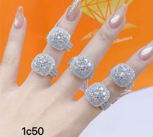 Nhẫn 610 Mẫu Trắng 51