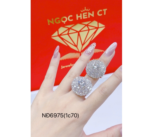 Nhẫn 610 Mẫu Trắng 7