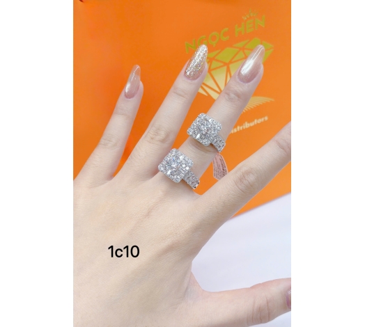 Nhẫn 610 Mẫu Trắng 54