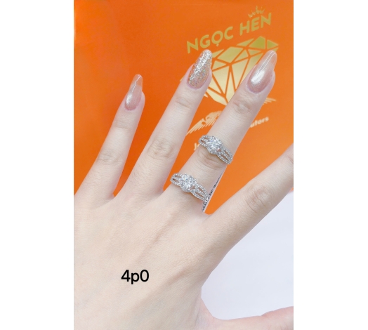 Nhẫn 610 Mẫu Trắng 23