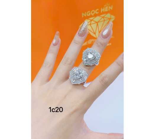 Nhẫn 610 Mẫu Trắng 25