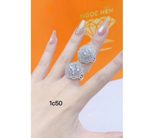 Nhẫn 610 Mẫu Trắng 35