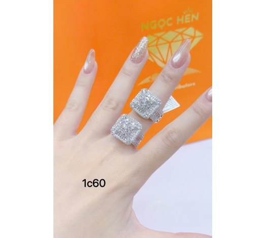 Nhẫn 610 Mẫu Trắng 41