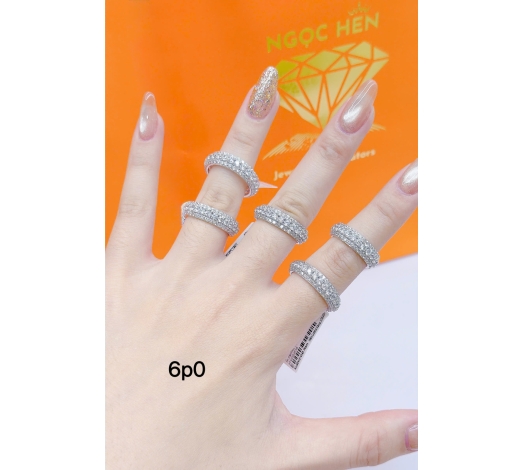 Nhẫn 610 Mẫu Trắng 49