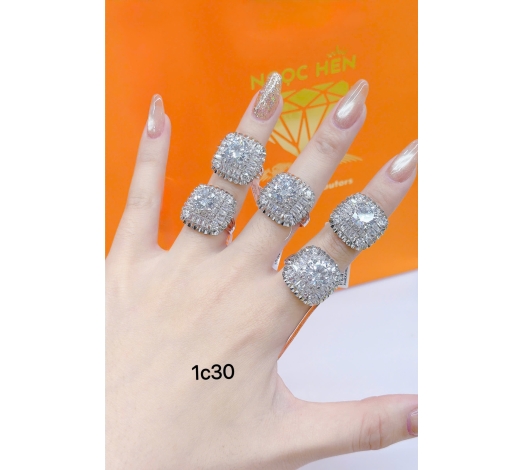 Nhẫn 610 Mẫu Trắng 53