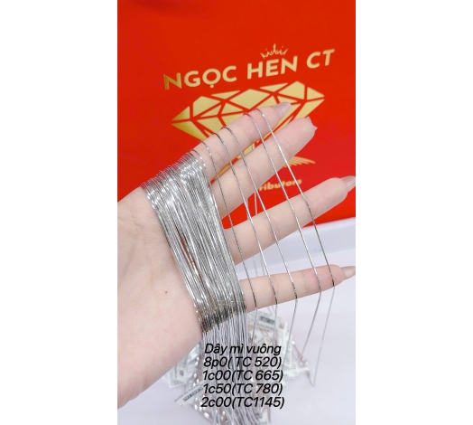 Dây Đúc 610 Mẫu Trắng 3
