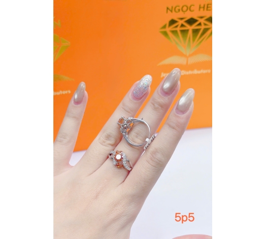 Nhẫn 610 Mẫu Trắng 56