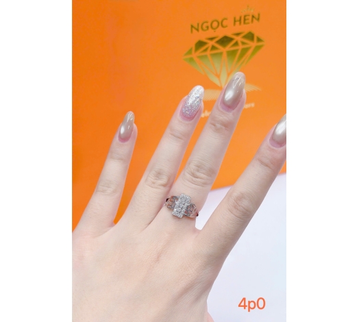 Nhẫn 610 Mẫu Trắng 63