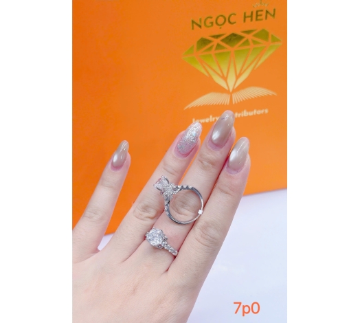 Nhẫn 610 Mẫu Trắng 93