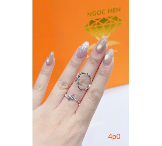 Nhẫn 610 Mẫu Trắng 95