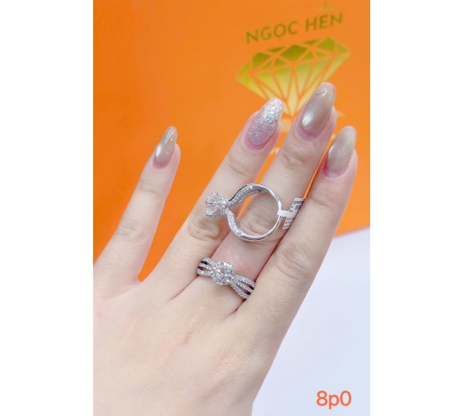 Nhẫn 610 Mẫu Trắng 100